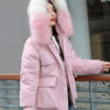 Pockets Hooded Zipper Long Sleeves Casual Coat Outerwear - Image 4