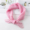 Polka Dot Chiffon Neck Scarves