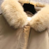 Puffer Coats Long Sleeves Polyester Thicken Coat Outerwear - Image 3