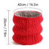 Ring Snood Knit Warm Magic Neck Scarves - Image 3