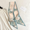Silk Long Skinny Scarf for Neck - Image 3