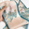 Silk Long Skinny Scarf for Neck - Image 4