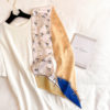 Silk Long Skinny Scarf for Neck - Image 9