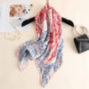 Square Silk Scarf Horse Print