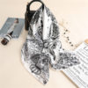Square Silk Scarf Horse Print - Image 3