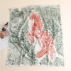 Square Silk Scarf Horse Print - Image 6