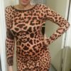 Casual Sexy Leopard Print Bodycon Mini Party Dress - Image 4