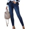 Casual Zipper Slim Long Denim Jeans