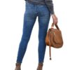Casual Zipper Slim Long Denim Jeans - Image 7