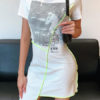 Gothic Cotton Bodycon Long Sleeves Retro Dress