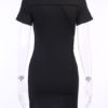 Gothic Cotton Bodycon Long Sleeves Retro Dress - Image 6
