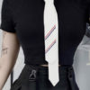 Gothic Shirt Academic Cotton Retro Tops - Image 10