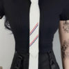 Gothic Shirt Academic Cotton Retro Tops - Image 7