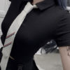 Gothic Shirt Academic Cotton Retro Tops - Image 8