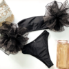 Mesh sleeve casual bandeau bikini - Image 14