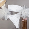 Mesh sleeve casual bandeau bikini - Image 18