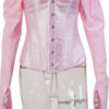 Off Shoulder Long Sleeve Solid Color Blouse - Image 10