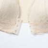 Plus Size Front Closure Wireless Lace Bra - Image 13