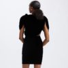 Sexy Hollow Out Fashion Short Sleeve Lace Mini Dress - Image 7