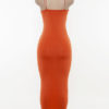 Sexy V Neck Low-Cut Sleeveless Bodycon Dress - Image 15