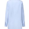 Solid Color Wrap Lapel Long Sleeve Casual Shirts - Image 8