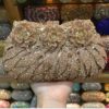 Vintage Diamonds Rhinestones Clutch Handbag Coin Purse - Image 6