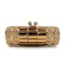 Vintage Gold Crystal Diamond Handbags And Purse - Image 3