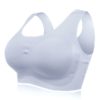 Wireless Breathable Soft Yoga Sports Thin High Elastic Comfort Bra - Image 12