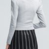 Casual Fitted Versatile Solid Long Sleeve T-Shirt - Image 2