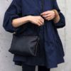 Casual O-Neck Puff Sleeve Layered Hem Blouse - Image 3
