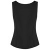 Lace Trim Lacing Waist High Low Dress - Image 6