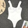 Ruffle bodysuit one-piece plus size swimwear - Image 5
