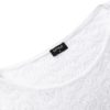 Chic Lace Hollow Out Long Sleeve O-neck Causal Blouse - Image 2