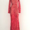 Club Maxi Dress Sequins High Collar Long Sleeve Formal Dresses - Image 5