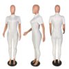 European fashion solid color casual bodysuit - Image 5
