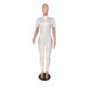 European fashion solid color casual bodysuit - Image 6