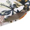Retro Short Sleeve Cotton Floral Maxi Dress - Image 9
