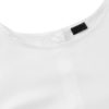 Solid Color Back Button Long Sleeve Causal Blouse - Image 2