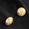 Turndown Collar Buttons Long Sleeve Casual Maxi Coat - Image 5