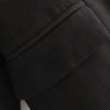 Turndown Collar Buttons Long Sleeve Casual Maxi Coat - Image 7