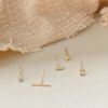Five-piece Zircon Earrings Temperament Versatile Exquisite Jewelry - Image 9