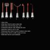 High Frequency Facial Machine Rejuvenate Electrotherapy Comb Skin Tightening Wrinkles Remover Acne Beauty Instrument - Image 3