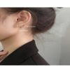 Round Circle Hoop Earrings Fashion Elegant Handmade - Image 2