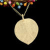 Alloy Leaf Design Pendant Necklace - Image 4