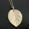 Alloy Leaf Design Pendant Necklace - Image 5