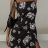 Animal Pattern Print Camisole Short Dress - Image 5