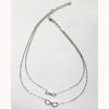 Chain Lace Double Infinity Shape Pendant - Image 5