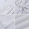 Drawstring Backless High Street Sexy Bandage Tank Top - Image 6