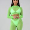 Gauze Perspective Beach Two Piece Outfits - Image 4