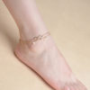 Infinity Anklet with Pearl Beads - Image 4